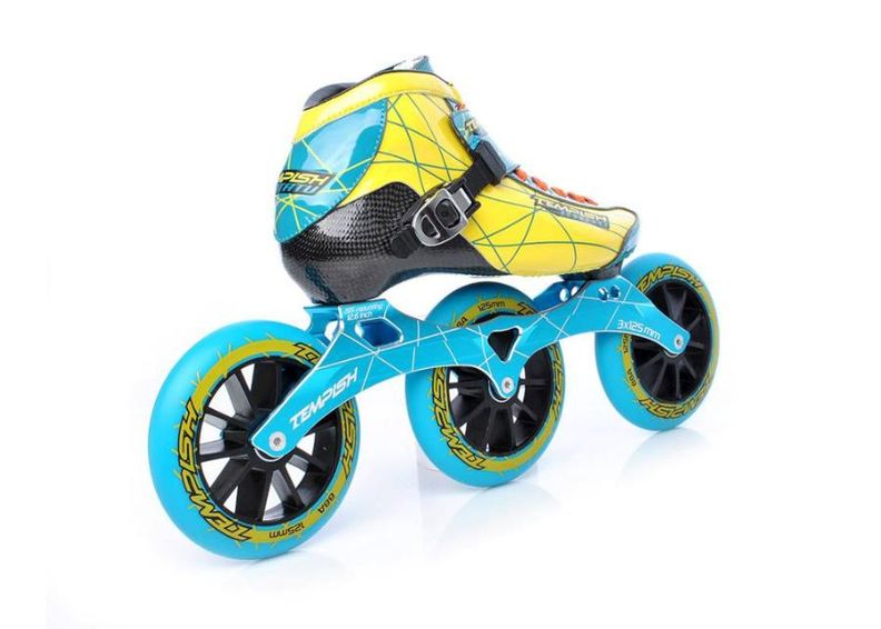 Pikaluistimet Atatu sininen Tempish kuvasuurennos