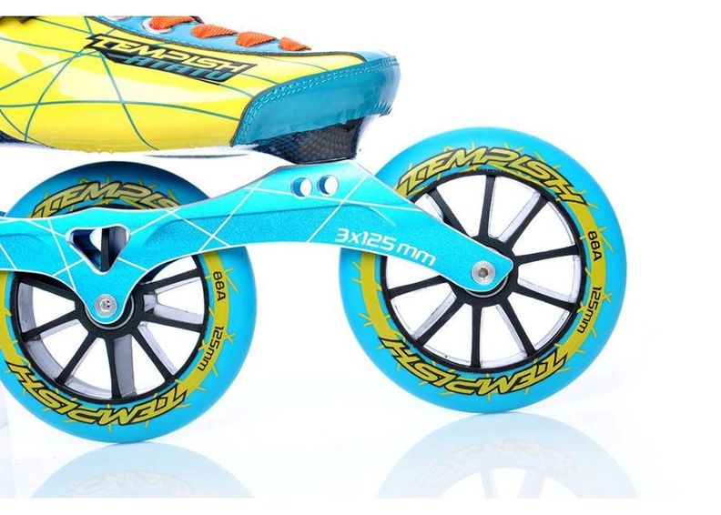 Pikaluistimet Atatu sininen Tempish kuvasuurennos