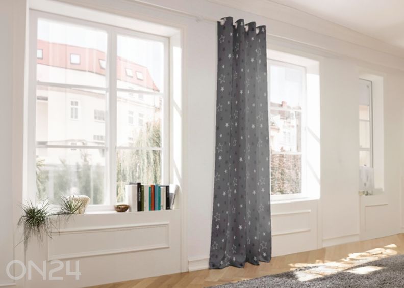 Pimennysverho 7425 Starry 135x235 cm kuvasuurennos
