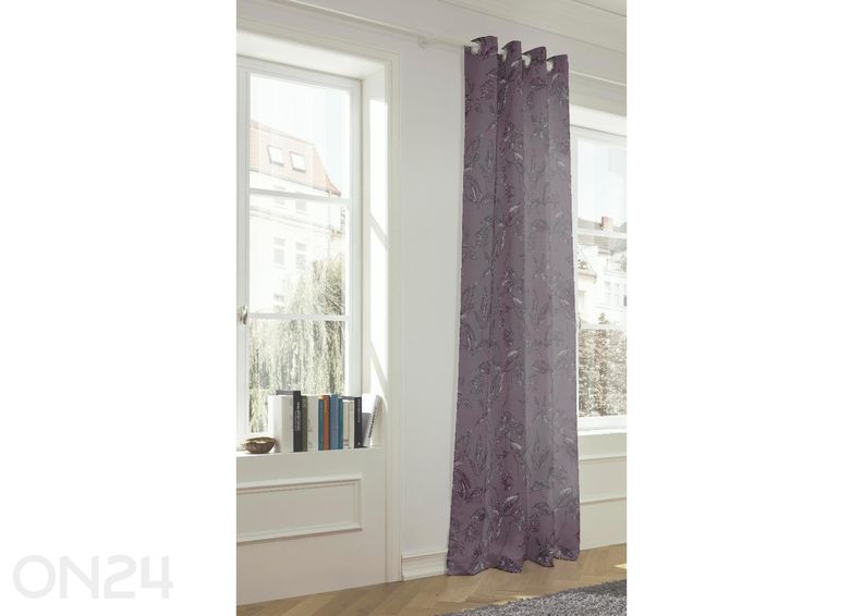 Pimennysverho 7431 Flower 135x235 cm kuvasuurennos