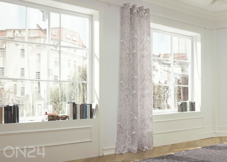 Pimennysverho 7431 Flower 135x235 cm kuvasuurennos