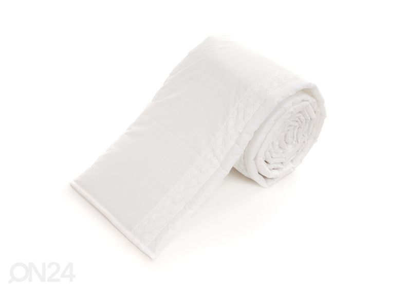 Pinnasängyn pehmuste pitsillä 60x120 cm kuvasuurennos