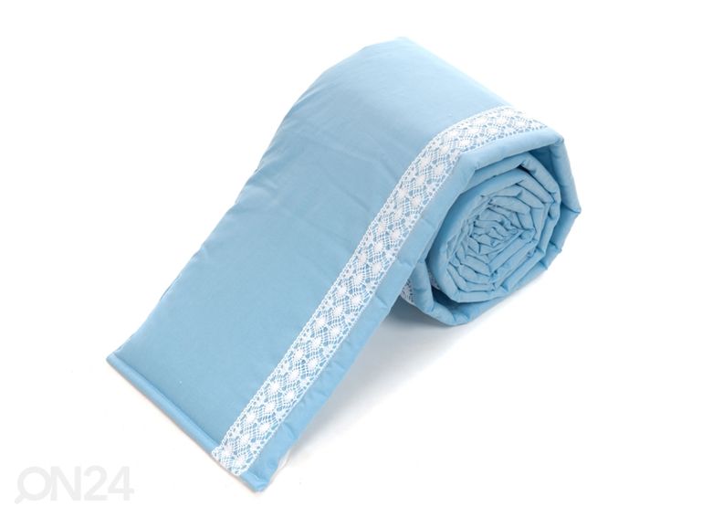 Pinnasängyn pehmuste pitsillä 60x120 cm kuvasuurennos