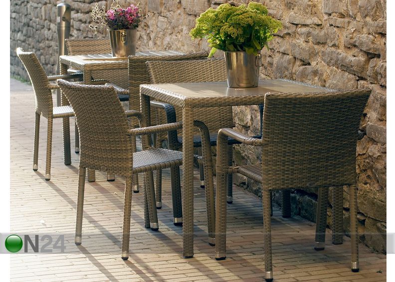 Pinottava parveketuoli LARACHE kuvasuurennos