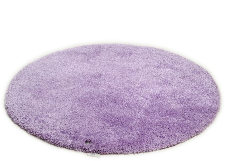 Pitkänukkainen matto SOFT UNI Ø 140 cm kuvasuurennos