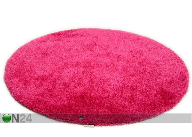 Pitkänukkainen matto SOFT UNI Ø 140 cm kuvasuurennos