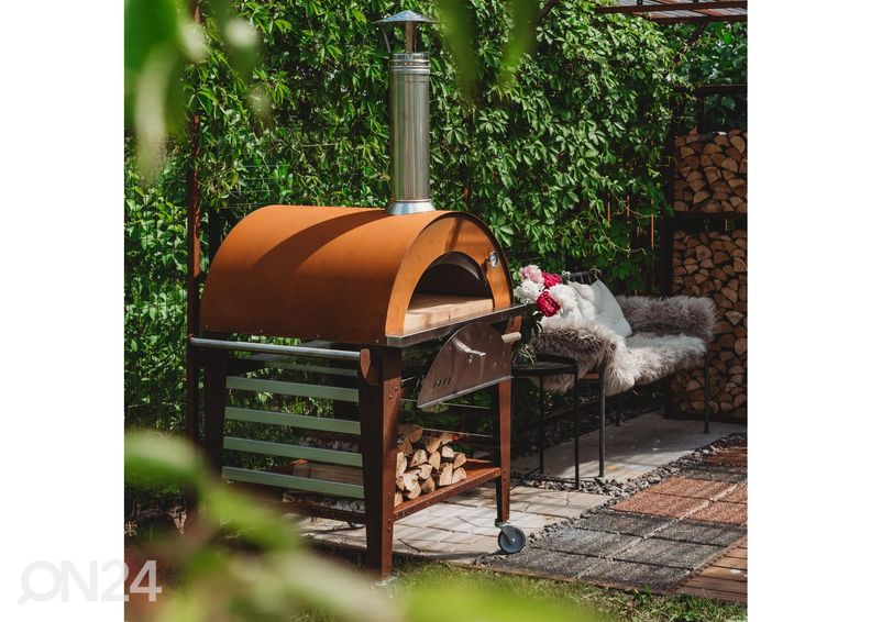 Pizzauuni jalustalla Pizzo-set kuvasuurennos