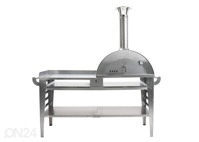 Pizzauuni pöytätasolla Pizzo-XL-set-inox kuvasuurennos