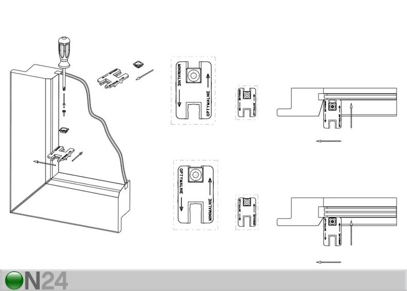Pliseekaihdin 120-130x110 cm kuvasuurennos