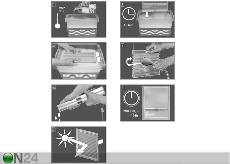 Pliseekaihdin 140-150x130 cm kuvasuurennos