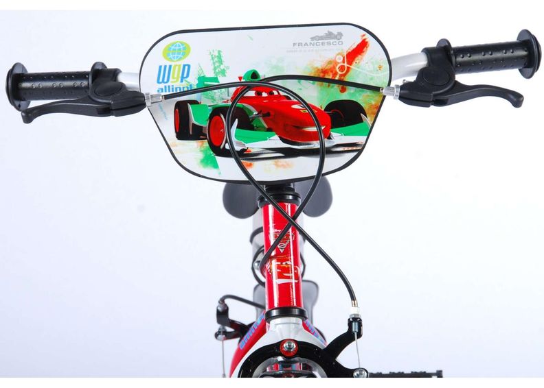 Poikien polkupyörä 12 tuumaa käsijarruilla Disney cars kuvasuurennos