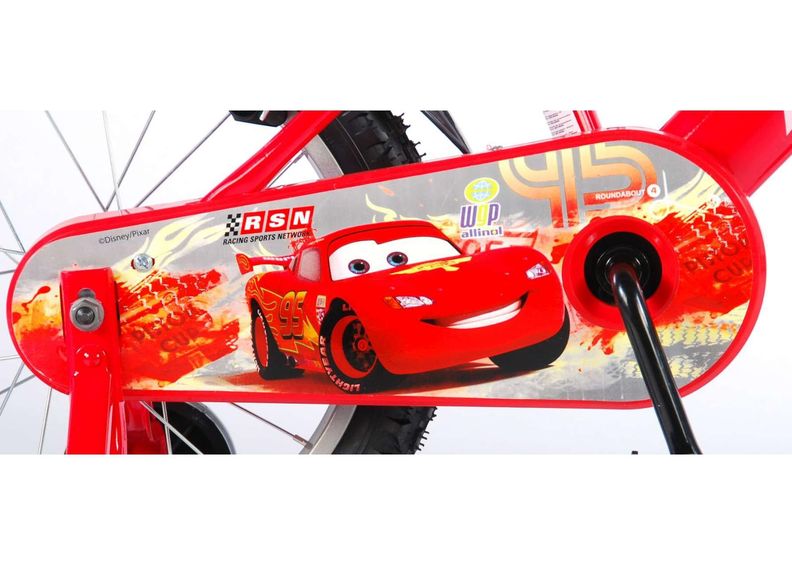 Poikien polkupyörä 16 tuumaa käsijarruilla Disney cars kuvasuurennos