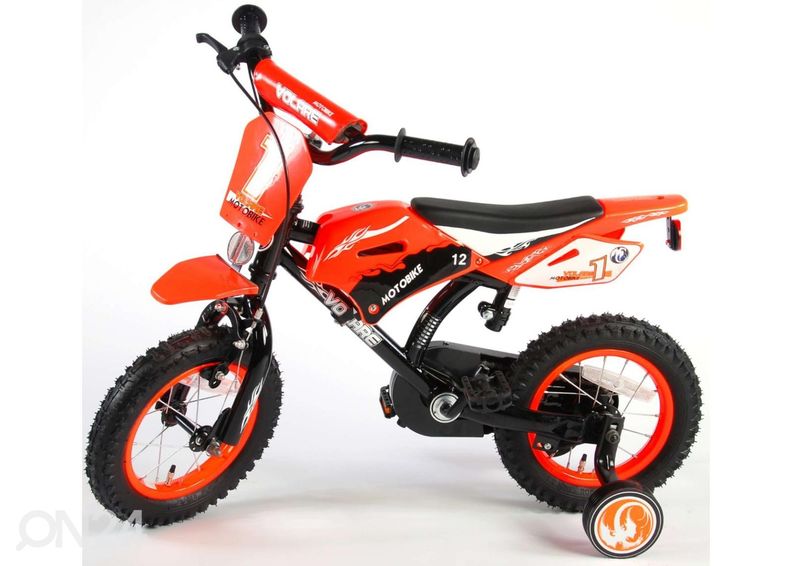 Poikien polkupyörä Motorbike 12 tuumaa Volare kuvasuurennos