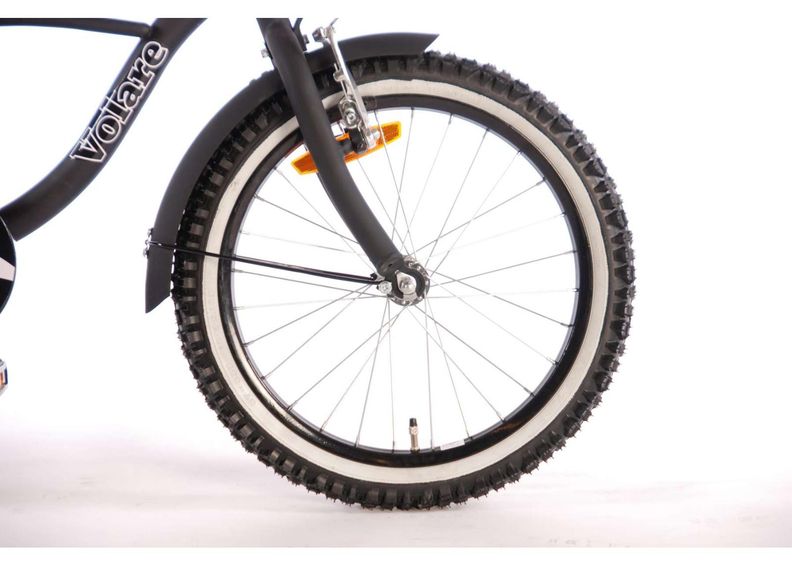 Poikien polkypyörä Black Cruiser 18 tuum Volare kuvasuurennos