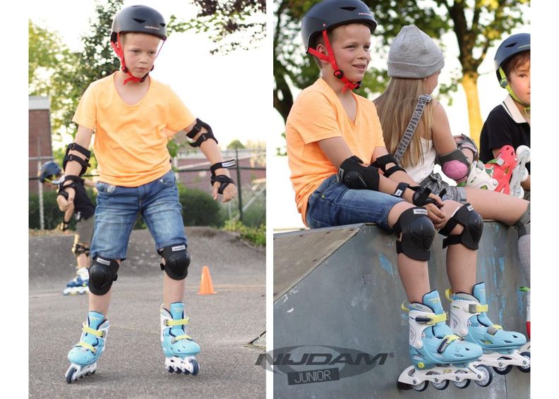 Poikien swäädettävä rullaluistimet Hardboot 112 Nijdam kuvasuurennos