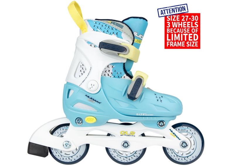 Poikien swäädettävä rullaluistimet Hardboot 112 Nijdam kuvasuurennos