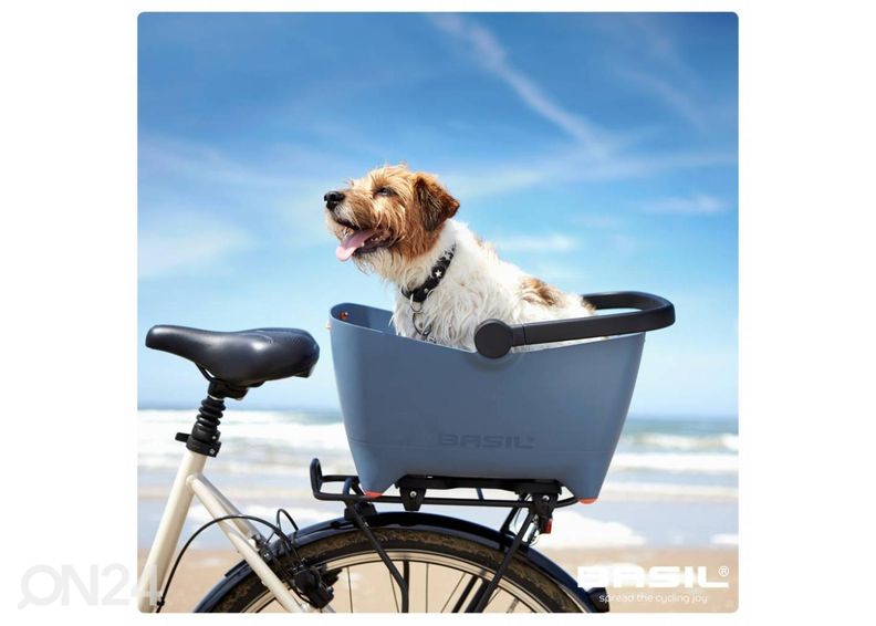 Polkupyöräkori lemmikkieläimelle Basil Buddy MIK kuvasuurennos