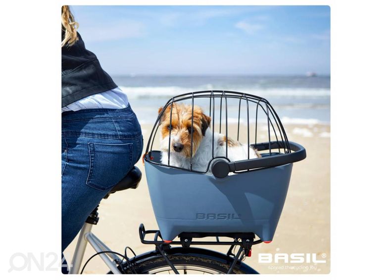 Polkupyöräkori lemmikkieläimelle Basil Buddy MIK kuvasuurennos