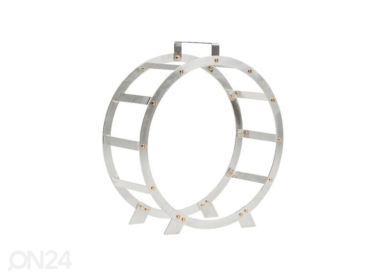 Polttopuukori terästä Hugo-inox, Ø 58 cm kuvasuurennos