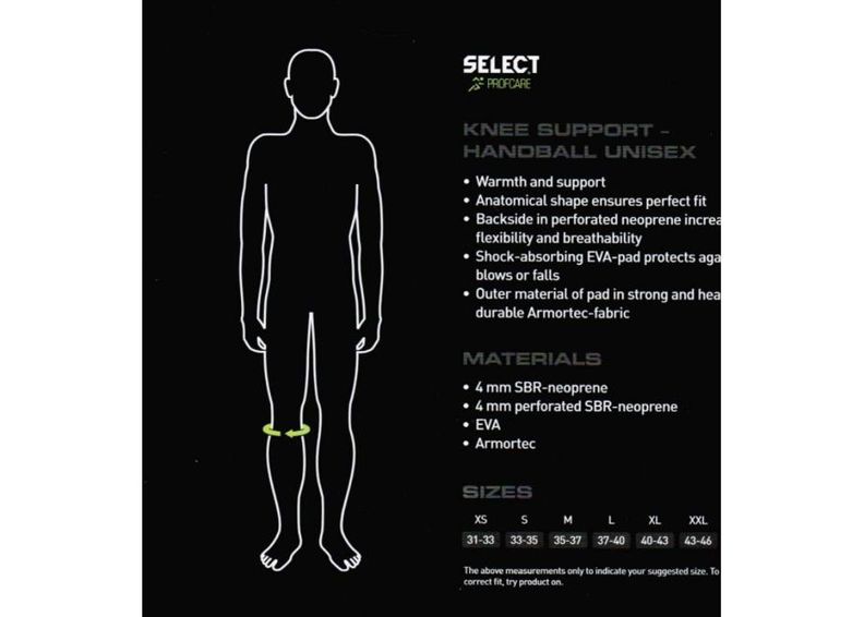 Polvisuoja Select Profcare Neopreen kuvasuurennos