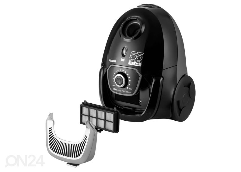 Pölynimuri Sencor SVC5501BK musta kuvasuurennos