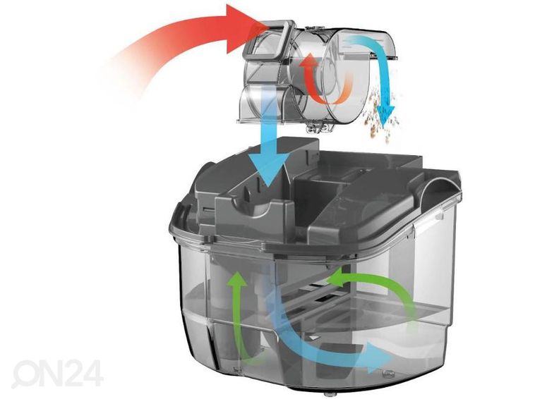 Pölynimuri vesisuodattimella Sencor SVC5001YL, keltainen kuvasuurennos