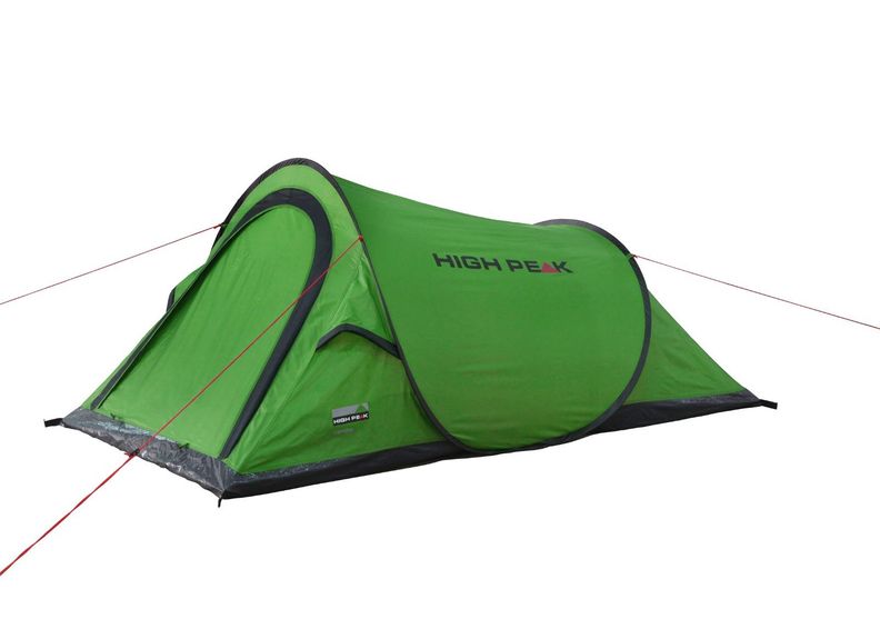 Popup teltta campo vihreä/tummanharmaa High Peak kuvasuurennos