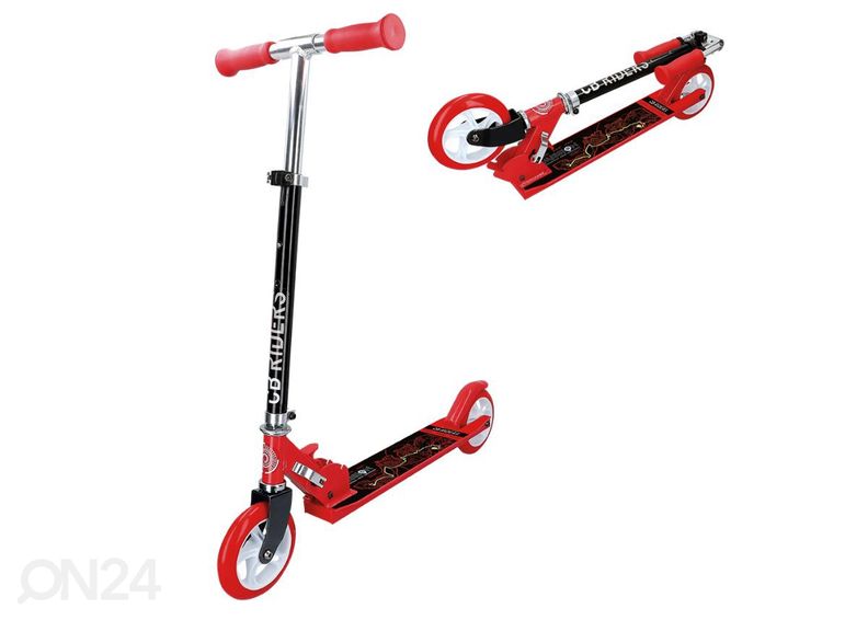 Potkulauta CB Riders, punainen kuvasuurennos