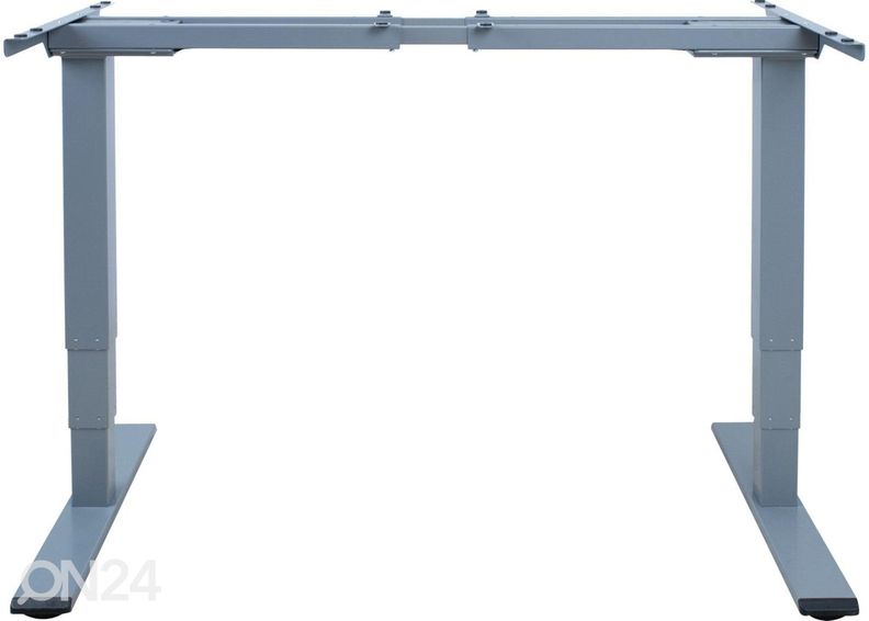 Pöydänjalka Ergo Optimal 2 moottorilla, hopeanharmaa kuvasuurennos