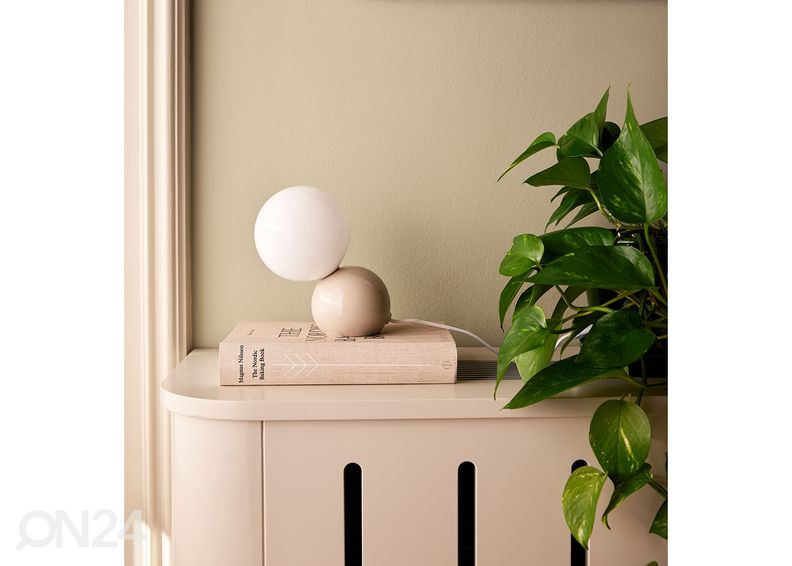 Pöytä-/seinävalaisin Ripley, beige kuvasuurennos