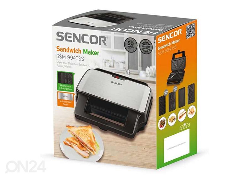 Pöytägrilli 4in1 Sencor SSM9940SS kuvasuurennos