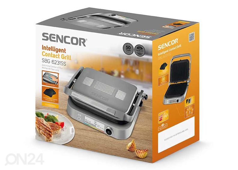 Pöytägrilli Sencor SBG6231SS kuvasuurennos