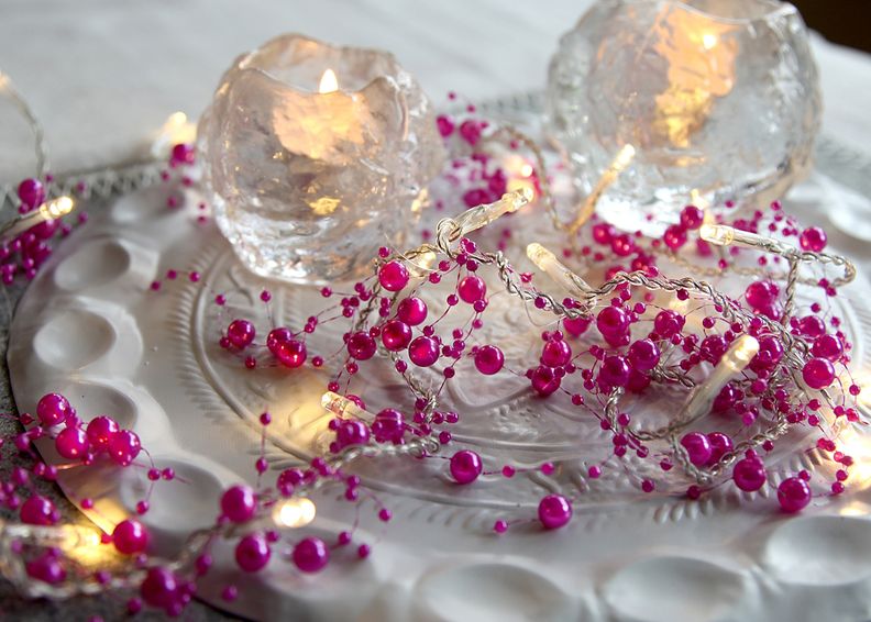 Pöytäkoriste HELMI kuvasuurennos