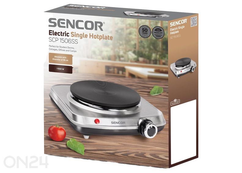 Pöytälies 1 keittoalue Sencor SCP1506SS kuvasuurennos