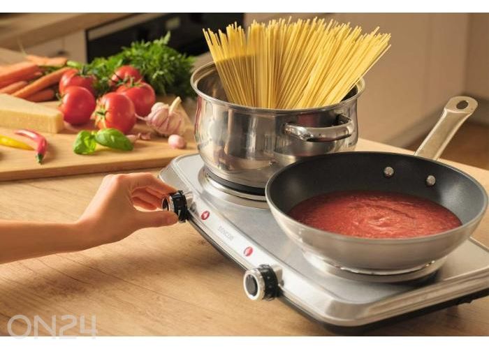 Pöytäliesi kahdella keittoalueella Sencor SCP2256SS kuvasuurennos