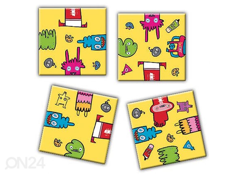 Pöytäpeli Crazy9 Burgerman Doddles kuvasuurennos