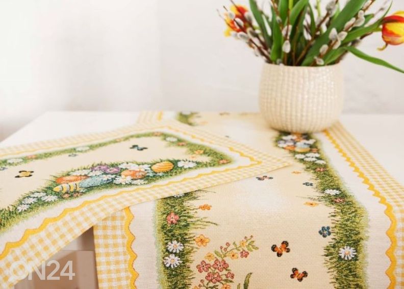 Pöytätabletti Pascha gobeliinikankaasta 33x48 cm kuvasuurennos