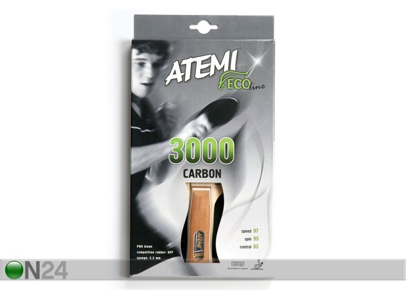 Pöytätennis maila ATEMI 3000 CARBON kuvasuurennos
