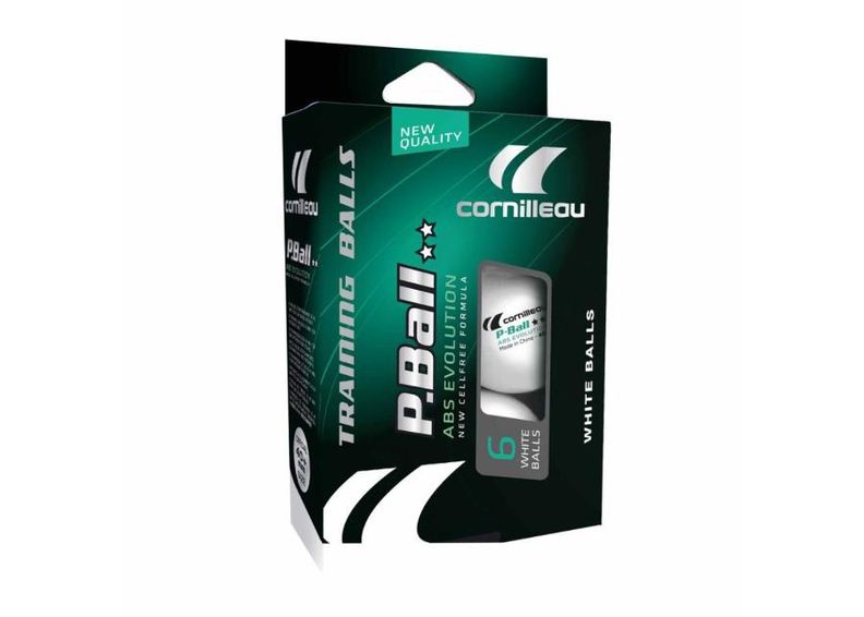 Pöytätennispallot Cornilleau Outdoor 6 kpl Cornilleau P-Ball 2** 6 kpl kuvasuurennos