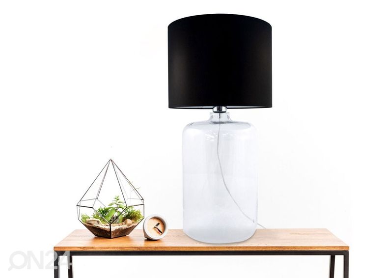 Pöytävalaisin Amarsa Black kuvasuurennos