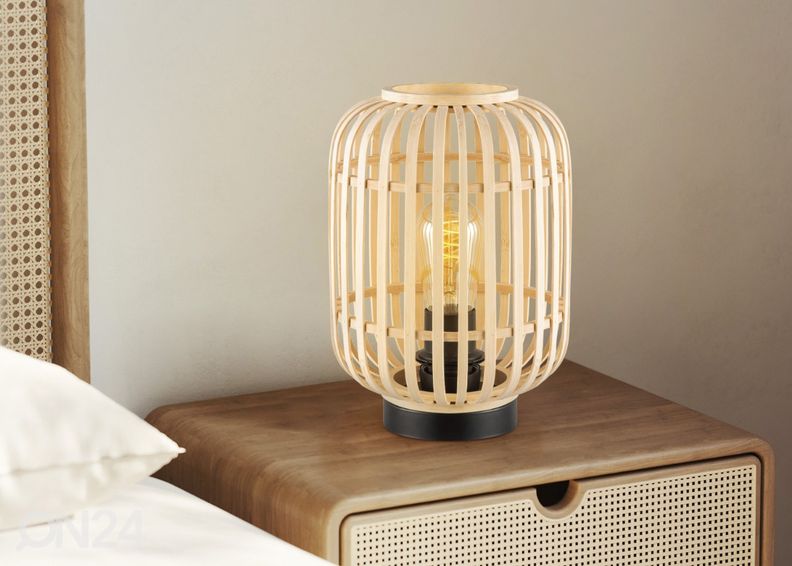 Pöytävalaisin Bamboo kuvasuurennos