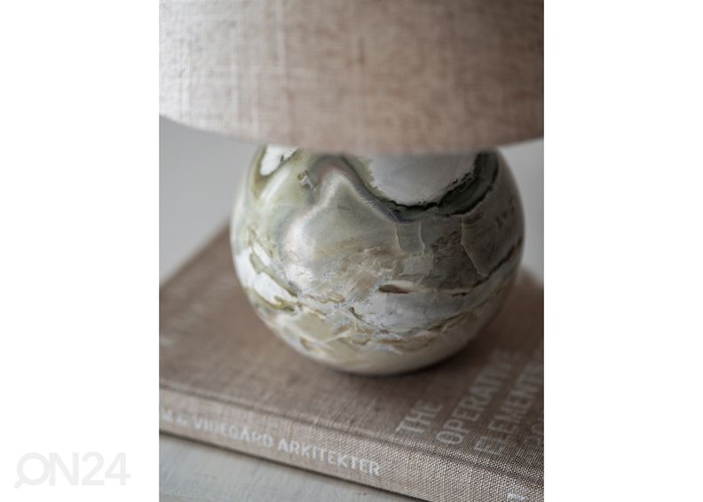 Pöytävalaisin Castello 24, vihreä kuvasuurennos