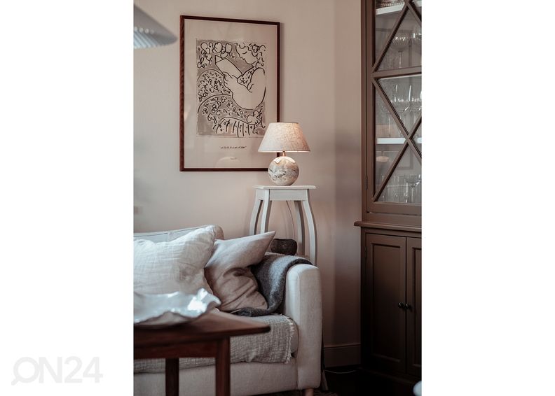 Pöytävalaisin Castello 24, vihreä kuvasuurennos