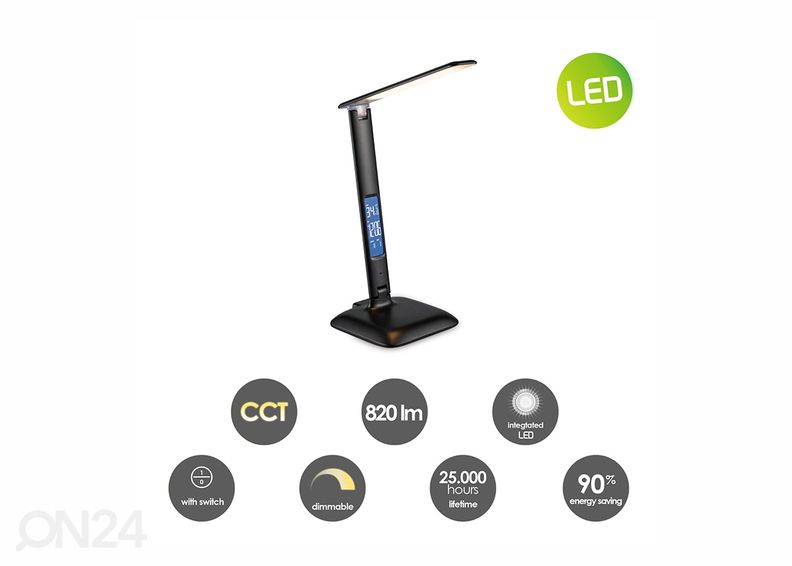 Pöytävalaisin Clock kuvasuurennos