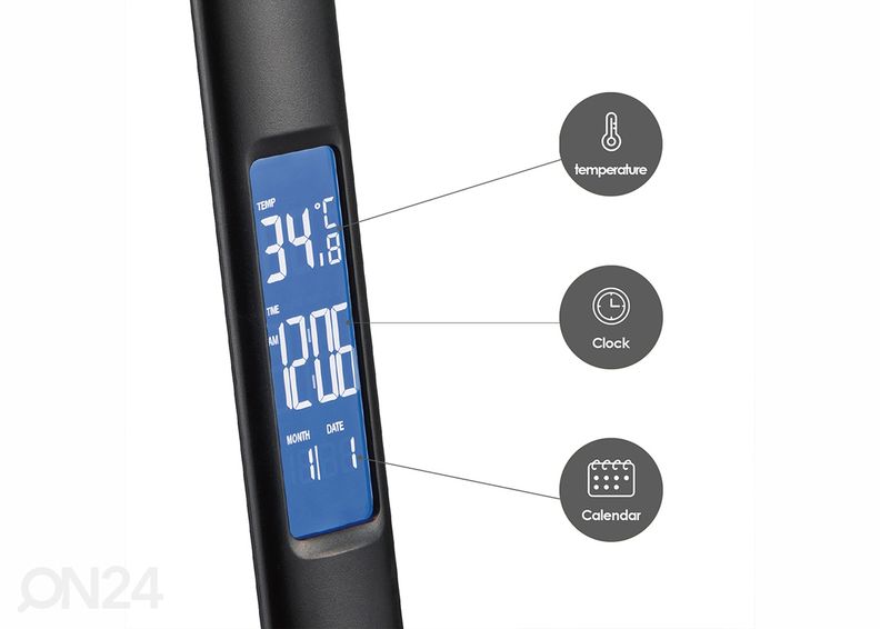 Pöytävalaisin Clock kuvasuurennos