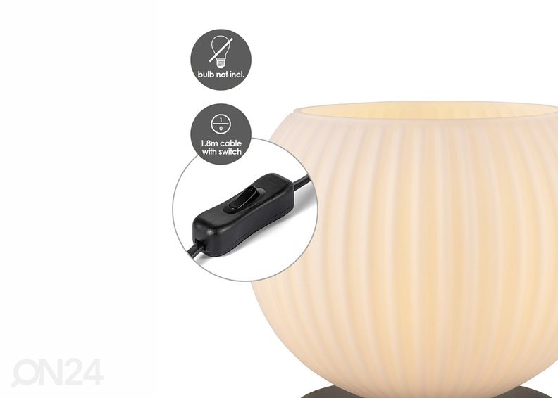 Pöytävalaisin Credo kuvasuurennos