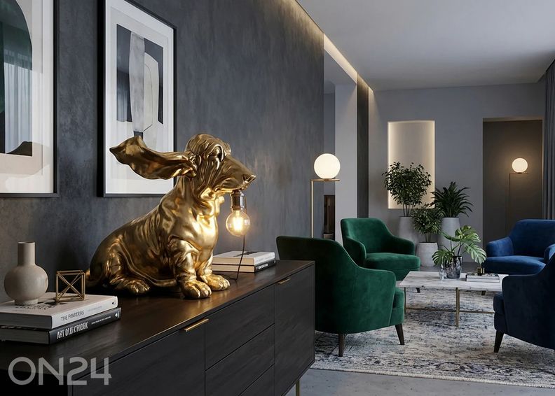 Pöytävalaisin Dackel kuvasuurennos