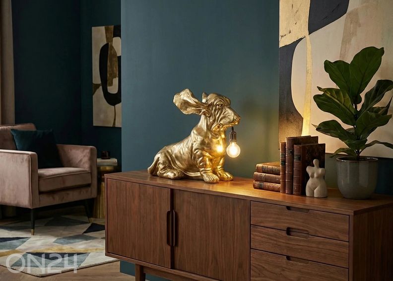 Pöytävalaisin Dackel kuvasuurennos