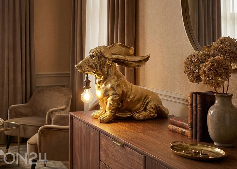 Pöytävalaisin Dackel kuvasuurennos