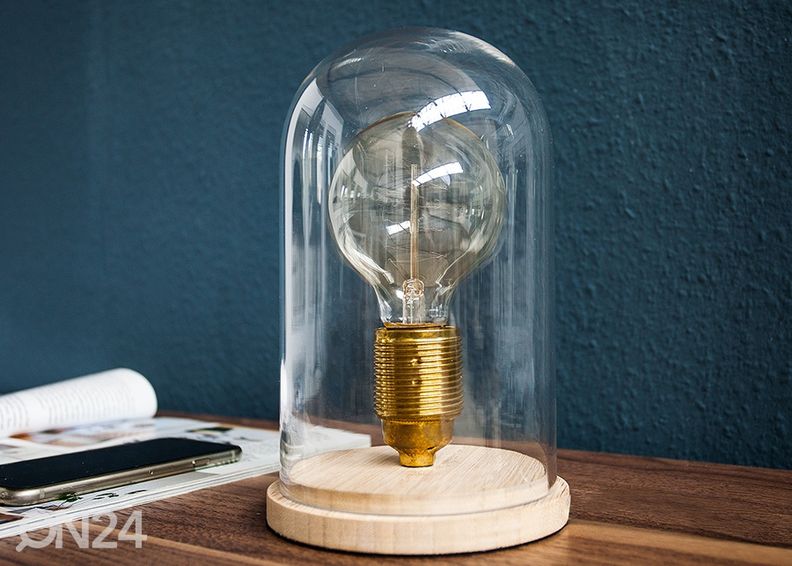 Pöytävalaisin Edison kuvasuurennos